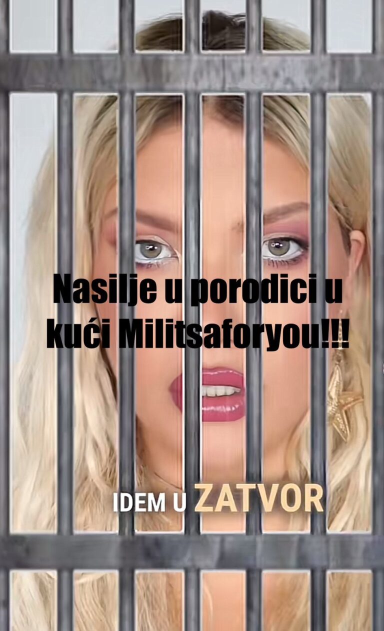 Militsaforyou nasilje u porodici Militsa for you nasilje u porodici izbacio je dečko iz kuće