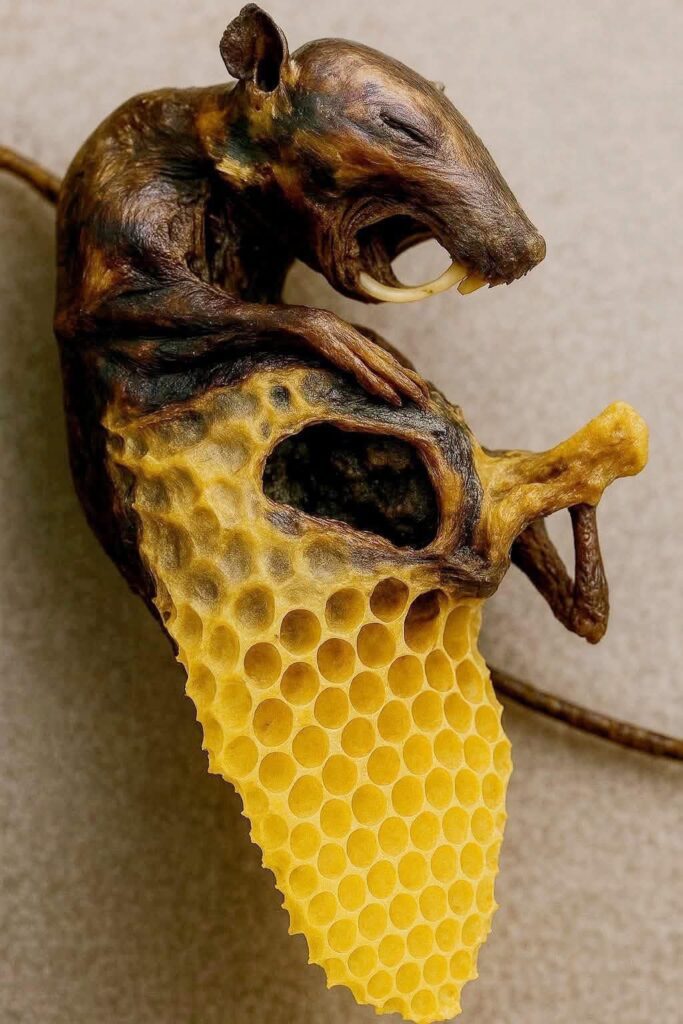 pčele mumificiraju miša