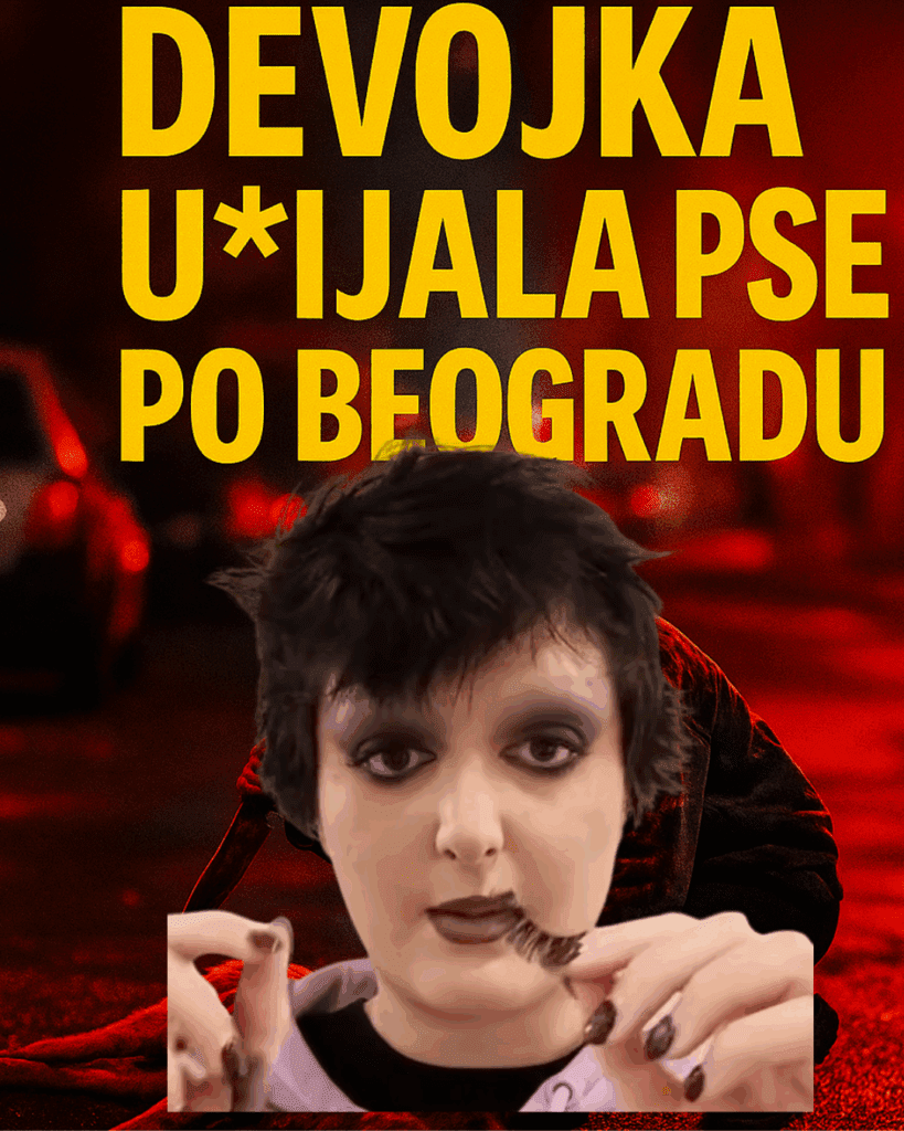 Nevena Milosavljević klala pse po Beogradu