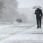 Nova tura padavina večeras, na udaru ovi delovi Srbije: Kiša prelazi u sneg i u nižim krajevima! Detaljna prognoza za vikend, evo da li će vejati i u Beogradu Sneg Beograd foto Jakov Milosevic 11 1 1