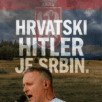 Tompson ustaški skandal - Srbin Hrvatski Hitler hitler glavna