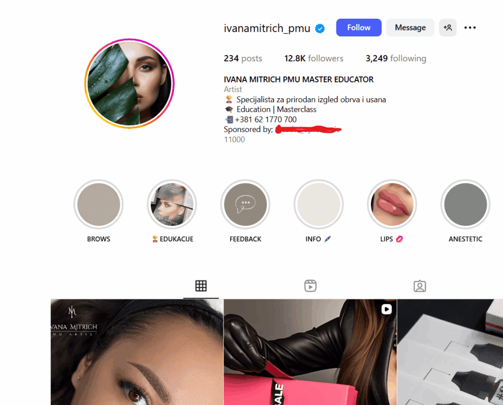 Ivana Mitrich PMU lažni Master Educator