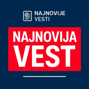 najnovija vest plavo