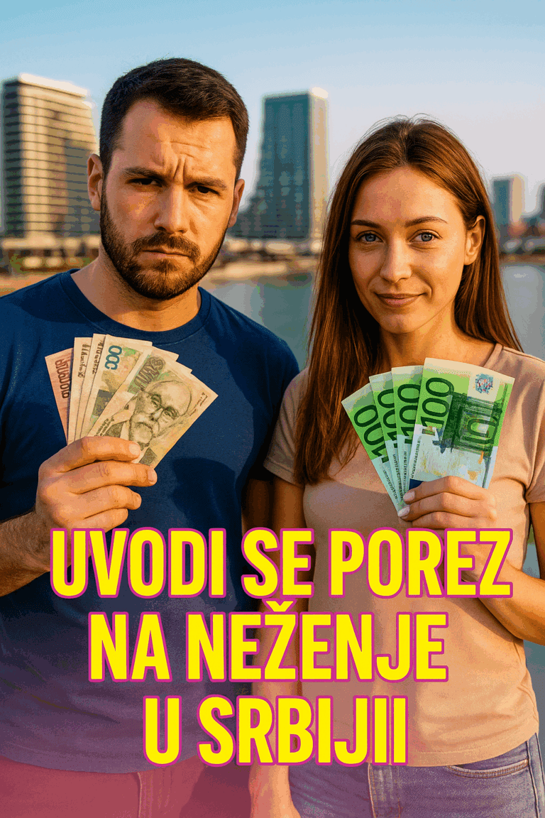 Uvodi se porez na neženje u Srbiji i na neudate devojke u Srbiji