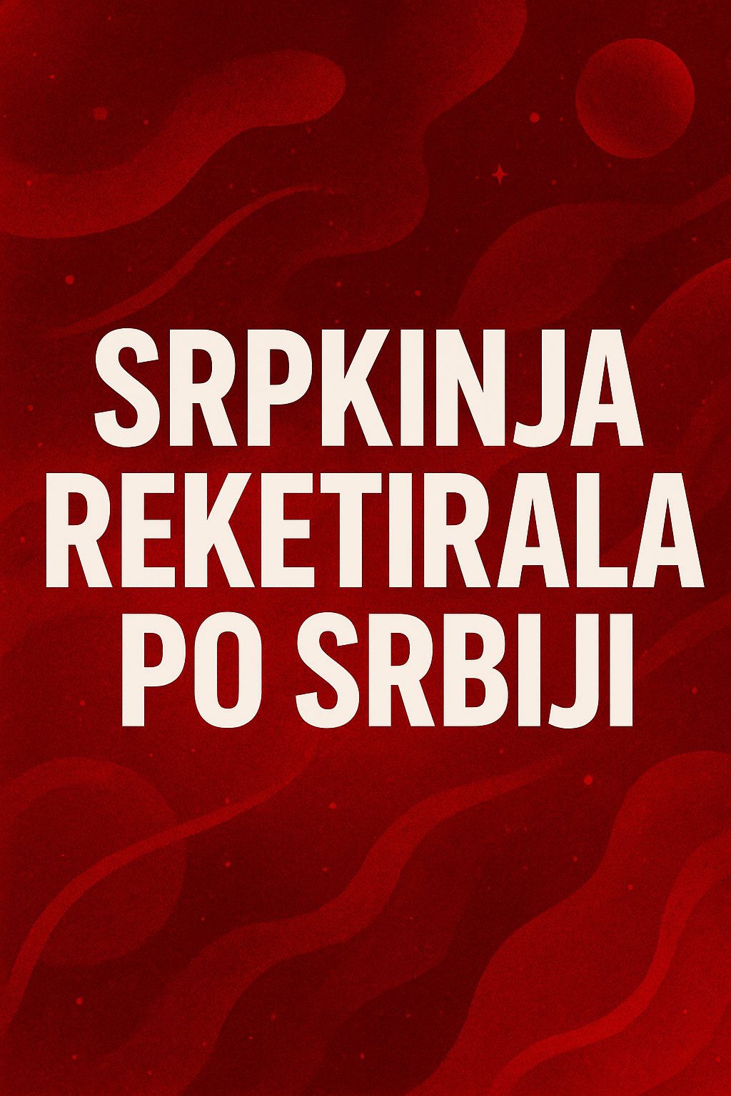 Milica Popadić uterivala reket