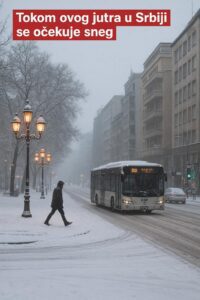 Sneg u Srbiji