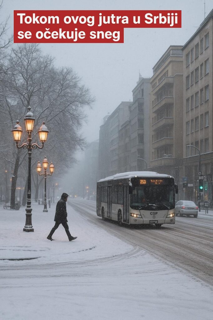 Sneg u Srbiji