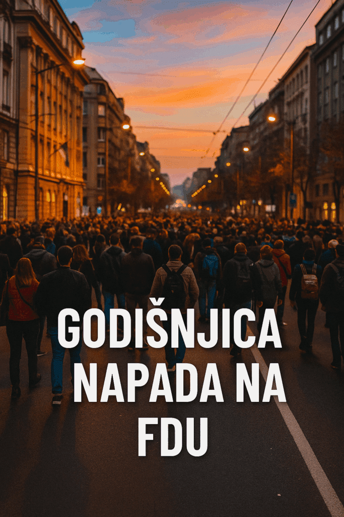 Godišnjica napada na FDU sutra skup kod FDU