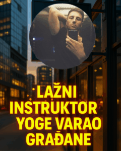 Lažni instruktor Yoge varao gradjane Aleksandar instagram alex.yoga.sana