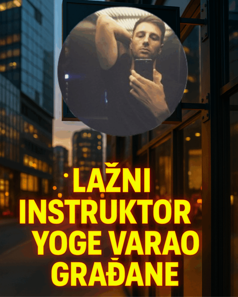 Lažni instruktor Yoge varao gradjane Aleksandar instagram alex.yoga.sana