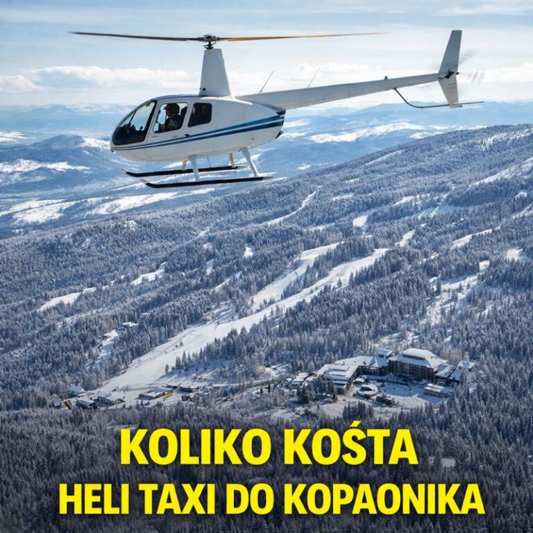 Koliko košta heli taxi do Kopaonika i kome se isplati ova vrsta prevoza.