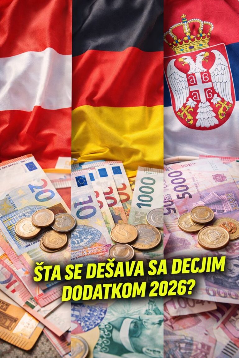 Šta se dešava sa dečjim dodatkom 2026 u Srbiji, Nemačkoj i Austriji