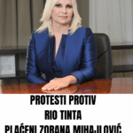 Zorana Mihajlović: “Protesti protiv Rio Tinta plaćeni i organizovani — umešane i strane službe” protesti protiv Rio Tinta plaćeni kaže Zorana Mihajlović 02.12.2025.