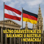 VAŽNO OBAVEŠTENJE ZA BALKANCE U AUSTRIJI I NEMAČKOJ: Evo šta se menja i zašto svi treba da obrate pažnju VAŽNO OBAVEŠTENJE ZA BALKANCE U AUSTRIJI I NEMAČKOJ balkanci dijaspora