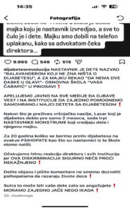 nastavnik fizičkog maltretirao dete sa diabetesom