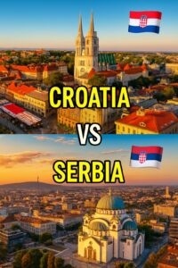 Srbija protiv Hrvatske gde je bolje i gde je lepše istraži