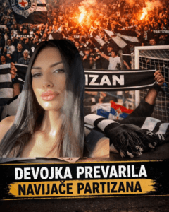 Devojka prevarila navijače Partizana Tea Savić instagram Teyasavic