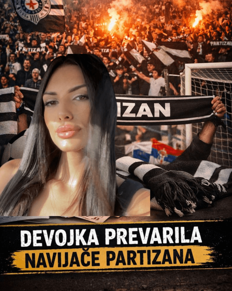 Devojka prevarila navijače Partizana Tea Savić instagram Teyasavic