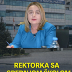 Rektorka sa srednjom školom Zana Dolićanin