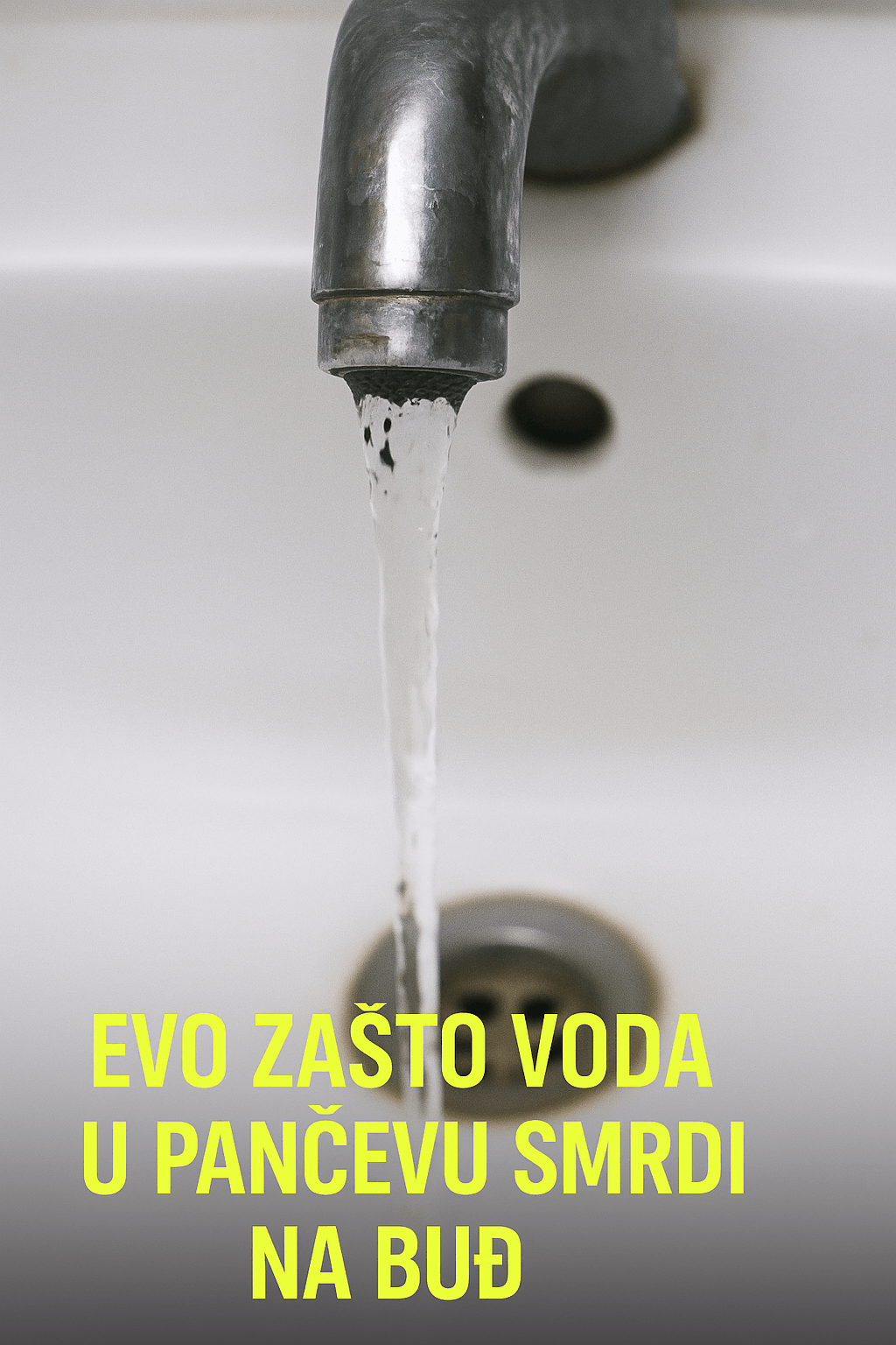 Razlozi zašto voda u Pančevu smrdi na buđ otkriveno