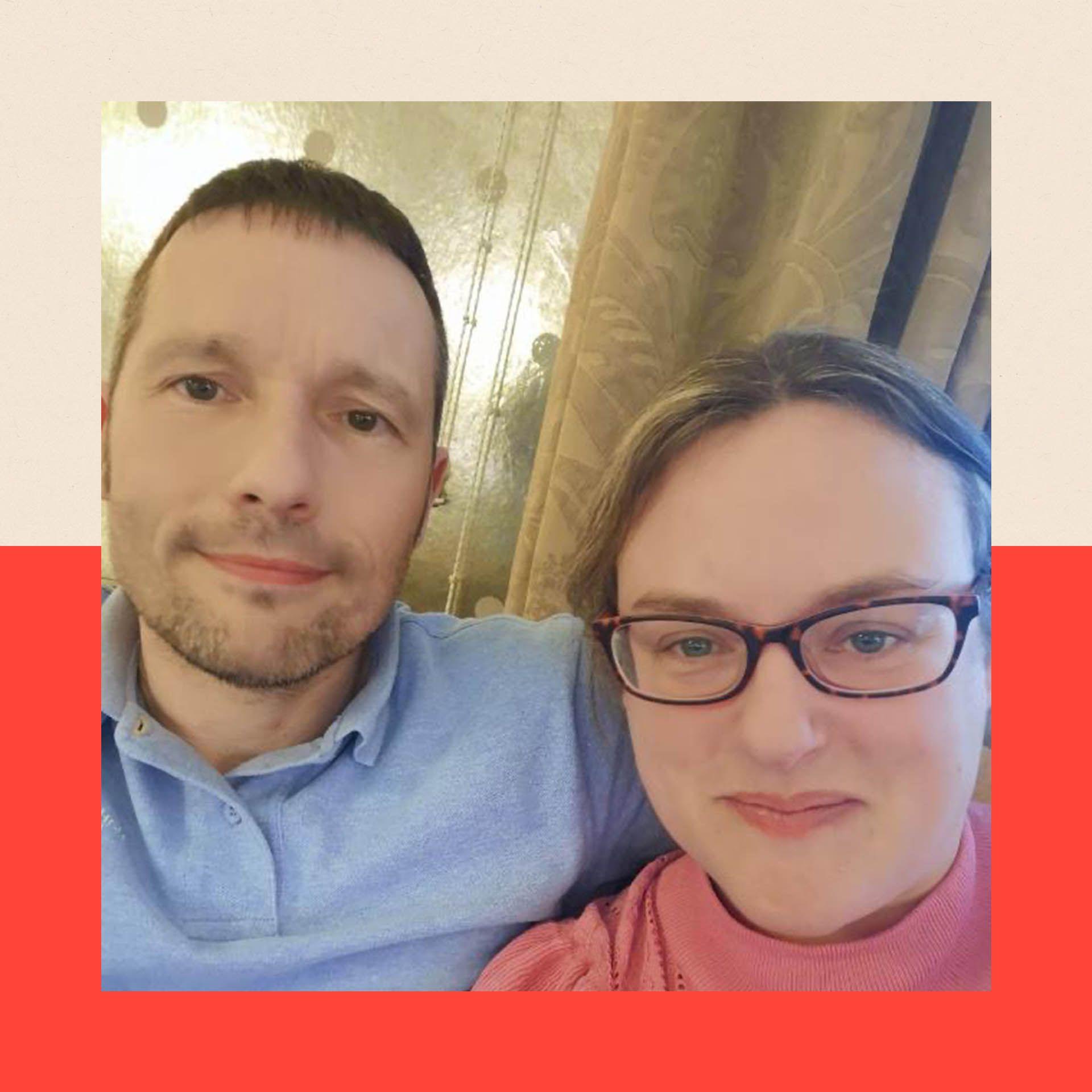 Melisa Grin i njen suprug Markus