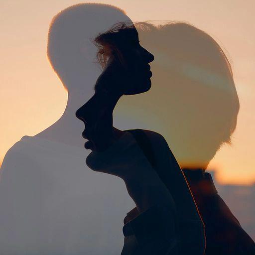 Siluete mu&scaron;karca i žene