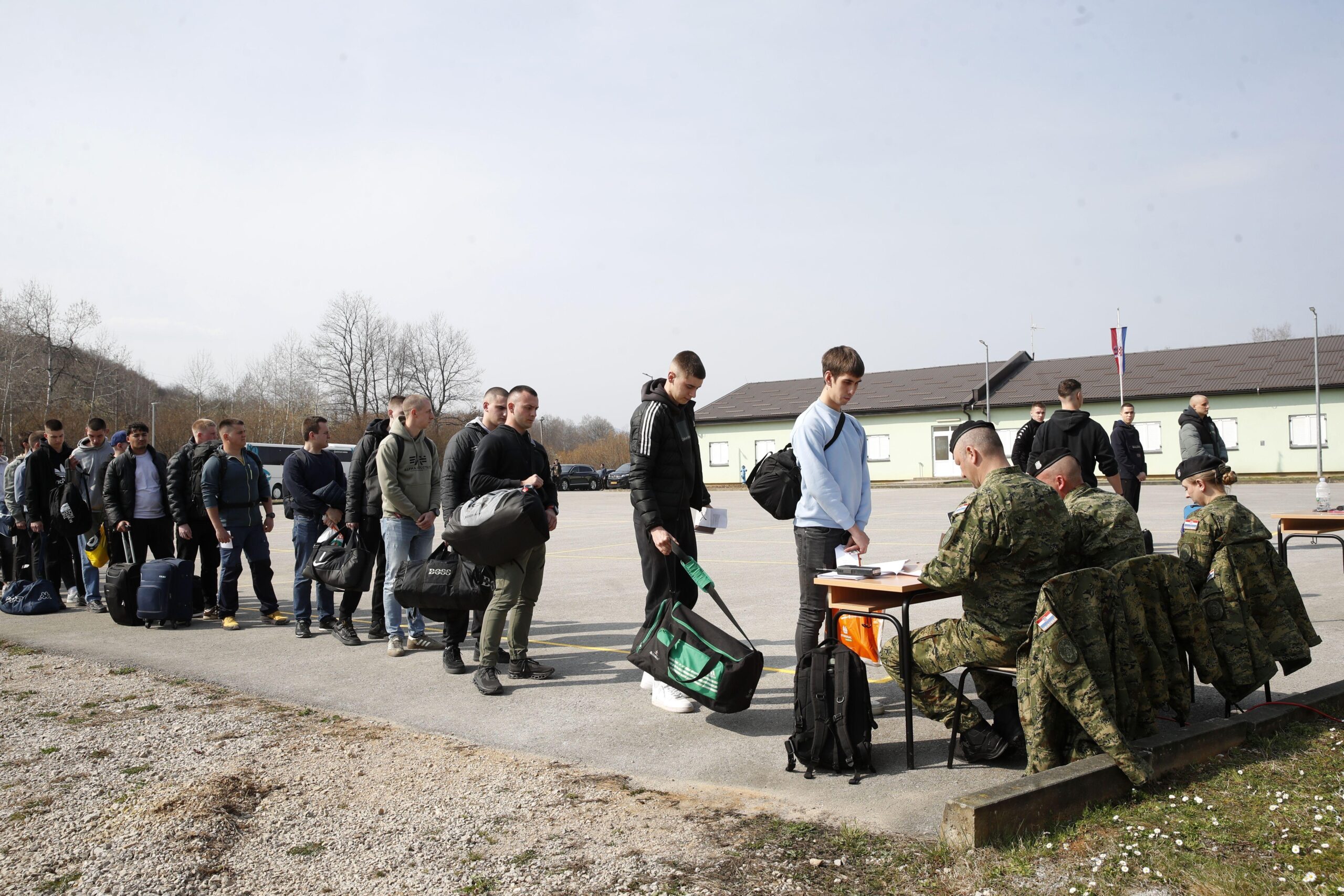 vojni rok u hrvatskoj, regruti u hrvatskoj vojsci